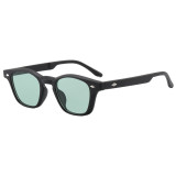 Retro Square Simple UV400 Decorative Sunglasses
