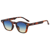 Retro Square Simple UV400 Decorative Sunglasses