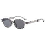 Retro Small Oval Simple UV400 Outdoor Vacation Sunglasses