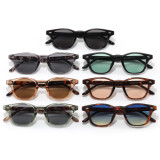 Retro Square Simple UV400 Decorative Sunglasses