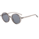 Retro Round Simple UV400 Outdoor Vacation Sunglasses