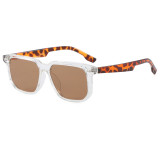 Retro Square Simple UV400 Outdoor Vacation Sunglasses