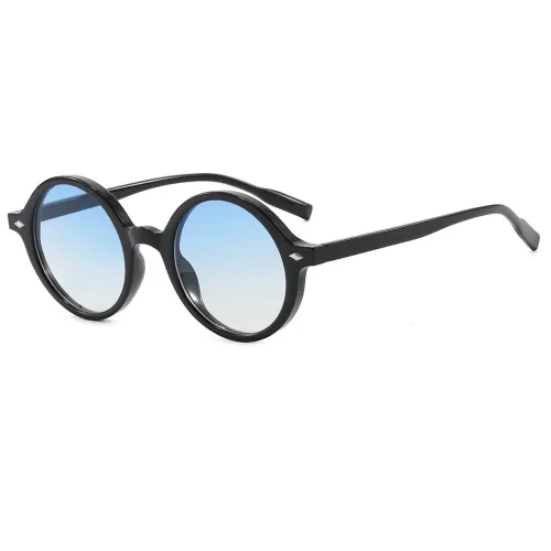 Retro Round Simple UV400 Outdoor Vacation Sunglasses
