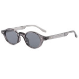 Retro Oval Simple UV400 Decorative Sunglasses