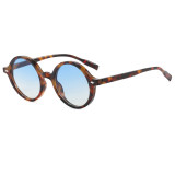 Retro Round Simple UV400 Outdoor Vacation Sunglasses