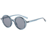 Retro Round Simple UV400 Outdoor Vacation Sunglasses