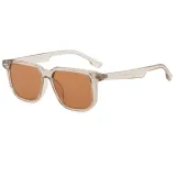 Retro Square Simple UV400 Outdoor Vacation Sunglasses