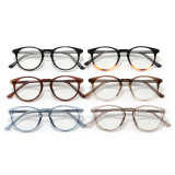 Round Geek-Chic Blue Light Blocking Glasses