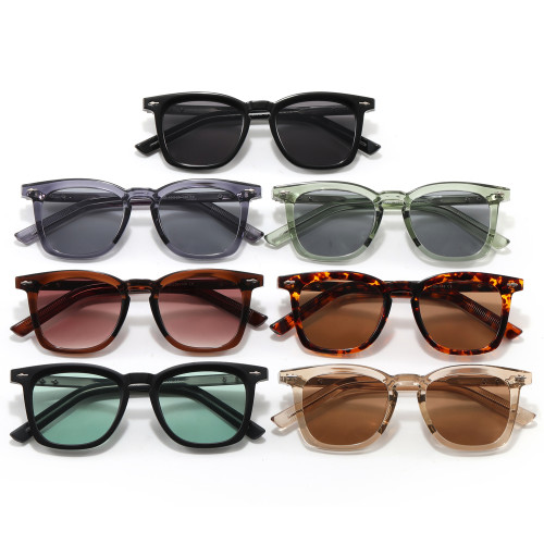 Retro Classic Square UV400 Outdoor Vacation Sunglasses
