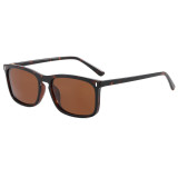 Retro Square Simple UV400 Outdoor Vacation Sunglasses