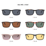 Retro Square Simple UV400 Outdoor Vacation Sunglasses