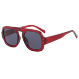 Retro Classic Round Pilot Flat Top UV400 Outdoor Vacation Sunglasses
