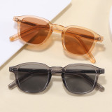 Retro Square Simple UV400 Decorative Sunglasses
