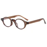 Retro Oval Simple UV400 Decorative Sunglasses