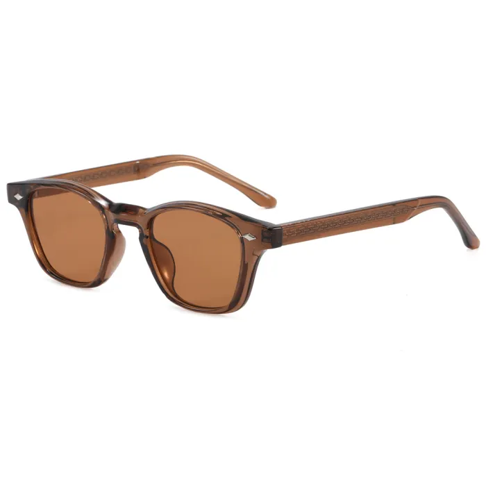 Retro Square Simple UV400 Outdoor Vacation Sunglasses