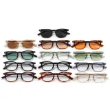 Rectangle Simple UV400 Decorative Sunglasses