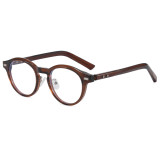 Retro Round Simple UV400 Outdoor Vacation Sunglasses