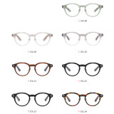 Retro Round Simple UV400 Outdoor Vacation Sunglasses