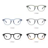 Retro Round Simple UV400 Decorative Sunglasses