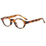 Retro Oval Simple UV400 Decorative Sunglasses