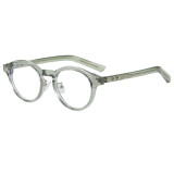 Retro Round Simple UV400 Outdoor Vacation Sunglasses