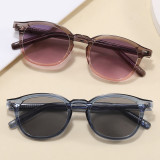 Retro Round Simple UV400 Outdoor Vacation Sunglasses