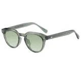 Retro Round Simple UV400 Outdoor Vacation Sunglasses