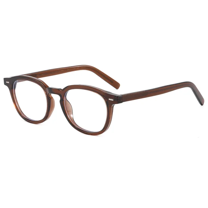 Retro Round Simple UV400 Outdoor Vacation Sunglasses