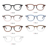 Retro Round Simple UV400 Outdoor Vacation Sunglasses