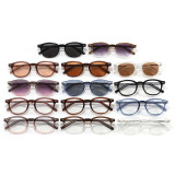 Retro Round Simple UV400 Outdoor Vacation Sunglasses