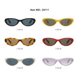 Retro Small Oval Cat Eye UV400 Outdoor Vacation Sunglasses