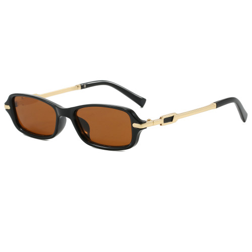 Retro Rectangle Outdoor Photo Decorative Sunglasses