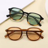 Retro Square Simple UV400 Decorative Sunglasses