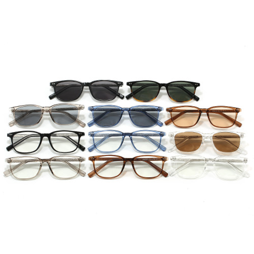 Retro Square Simple UV400 Decorative Sunglasses