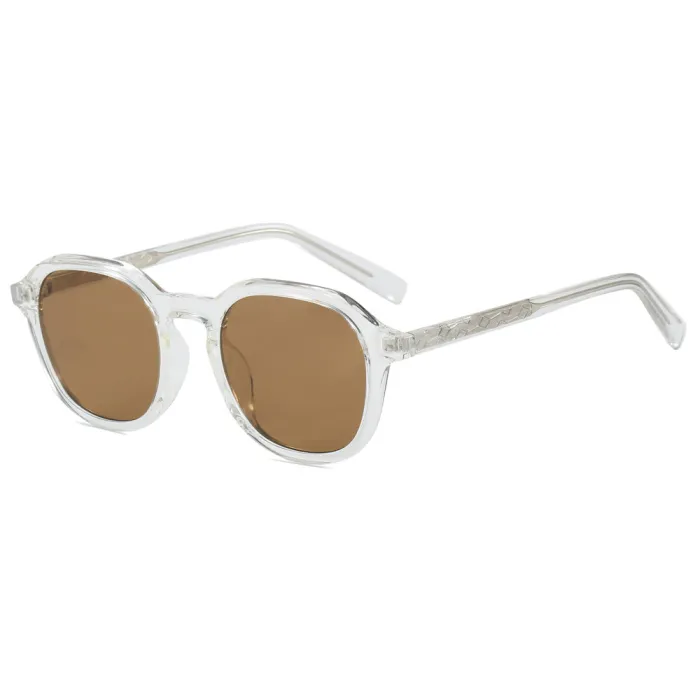Retro Square Simple UV400 Decorative Sunglasses