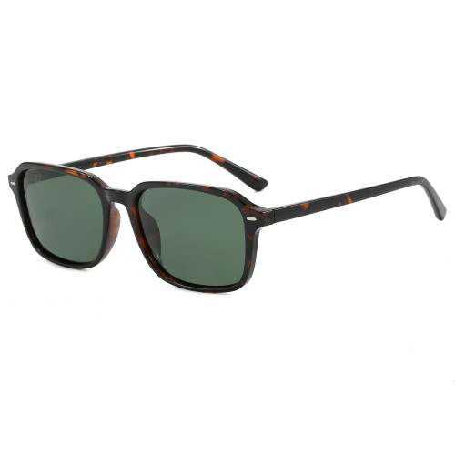 Retro Rectangle Simple UV400 Outdoor Vacation Polarized Sunglasses