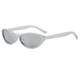 Retro Small Oval Simple UV400 Outdoor Vacation Sunglasses