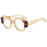Retro Square Big Frame Outdoor Vacation Sunglasses
