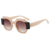 Retro Square Big Frame Outdoor Vacation Sunglasses