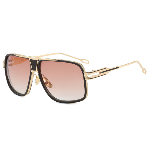 Retro Classic Square Pilot Flat Top UV400 Outdoor Vacation Sunglasses