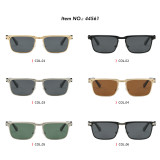 Retro Rectangle Simple UV400 Outdoor Vacation Sunglasses
