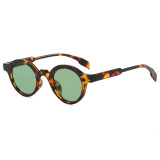 Retro Round Simple UV400 Decorative Sunglasses