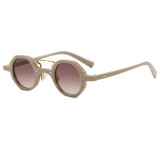 Retro Polygon Simple UV400 Decorative Sunglasses
