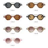 Retro Polygon Simple UV400 Decorative Sunglasses