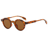 Retro Round Simple UV400 Decorative Sunglasses