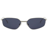 Retro Rectangle Trendy Outdoor Vacation Photo Decorative Sunglasses