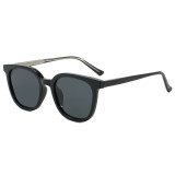 Retro Square Simple UV400 Outdoor Vacation Polarized Sunglasses