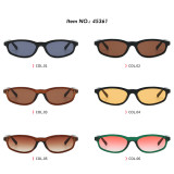 Retro Narrow Frame Rectangle Outdoor Vacation Photo Decorative Sunglasses