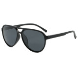 Retro Classic Square Pilot Flat Top UV400 Outdoor Vacation Sunglasses