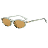 Retro Narrow Frame Rectangle Outdoor Vacation Photo Decorative Sunglasses